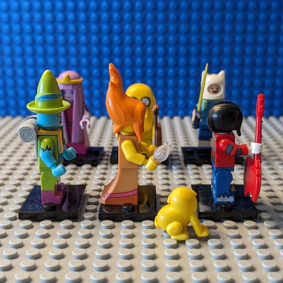 6 Minifigures- Adventure Time Anime Building Block Toy Action Figure - Picture 4 of 5